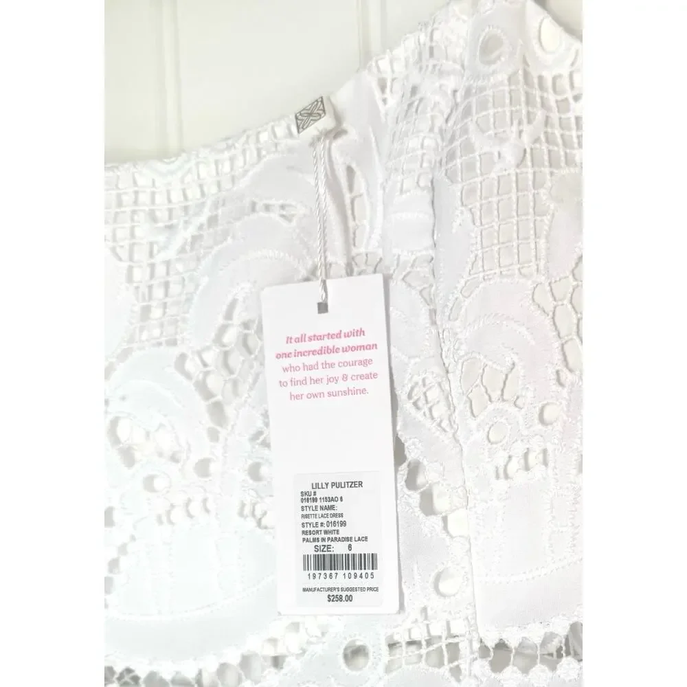 Lily Pulitzer Risette Lace Dress, size‎ 6
